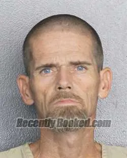 Booking photo from Broward County, Florida