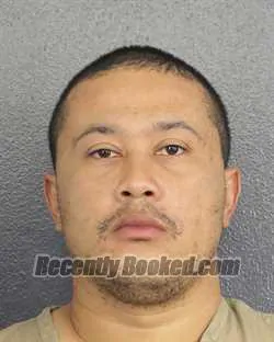 Booking photo from Broward County, Florida