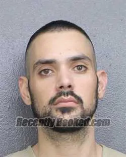 Booking photo from Broward County, Florida