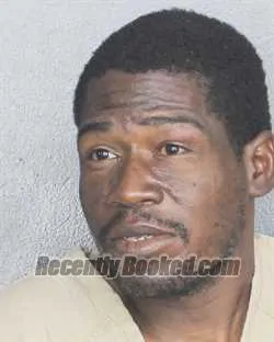 Booking photo from Broward County, Florida