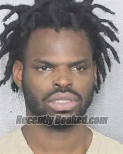 Booking photo from Broward County, Florida