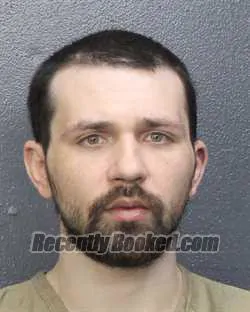 Booking photo from Broward County, Florida