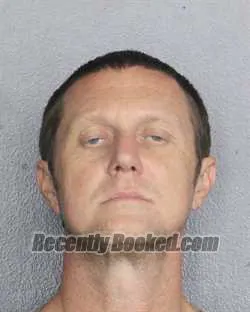 Booking photo from Broward County, Florida