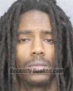 Booking photo from Broward County, Florida