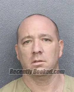 Booking photo from Broward County, Florida