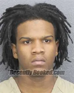 Booking photo from Broward County, Florida