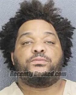 Booking photo from Broward County, Florida