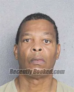 Booking photo from Broward County, Florida