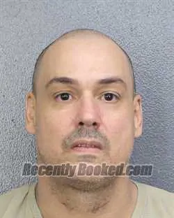Booking photo from Broward County, Florida