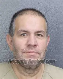 Booking photo from Broward County, Florida