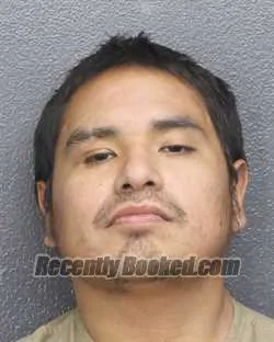 Booking photo from Broward County, Florida