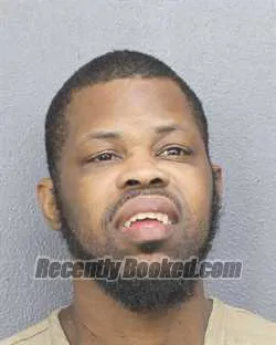 Booking photo from Broward County, Florida