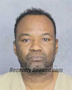 Booking photo from Broward County, Florida