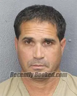 Booking photo from Broward County, Florida