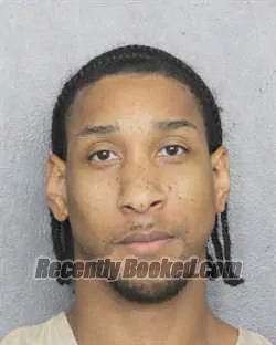 Booking photo from Broward County, Florida