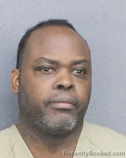Booking photo from Broward County, Florida