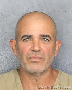Booking photo from Broward County, Florida