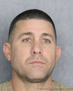 Booking photo from Broward County, Florida