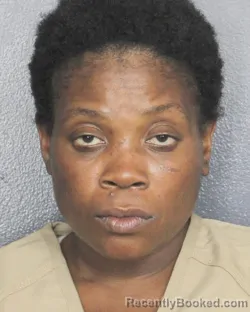 Booking photo from Broward County, Florida