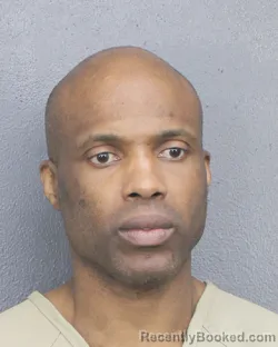Booking photo from Broward County, Florida
