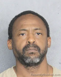 Booking photo from Broward County, Florida