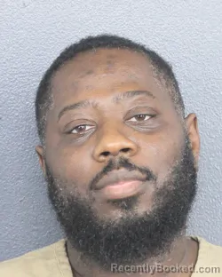 Mugshot of DERRELL BOOTHE booked in Broward County, Florida on March 9, 2026