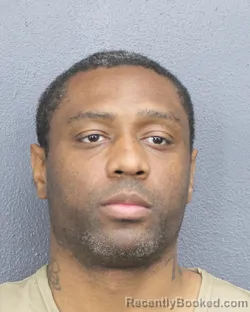 Mugshot of XAVIER GLASS booked in Broward County, Florida on March 12, 2026