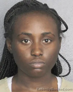 Mugshot of JARISSA AVARIA EADY booked in Broward County, Florida on March 12, 2026