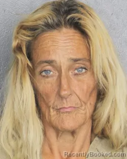 Mugshot of STACEY MICHELE ADAMS booked in Broward County, Florida on March 12, 2026