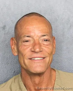 Mugshot of JOHN ROBERT CUTTING booked in Broward County, Florida on March 14, 2026