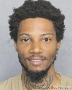 Mugshot of DEANGELO WRIGHT booked in Broward County, Florida on March 16, 2026