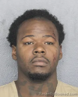 Mugshot of DEONTE LENTON booked in Broward County, Florida on March 17, 2026