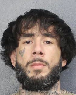 Mugshot of CHRISTIAN TUR booked in Broward County, Florida on March 18, 2026