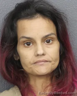 Mugshot of ANAIS AVILEZ booked in Broward County, Florida on March 18, 2026