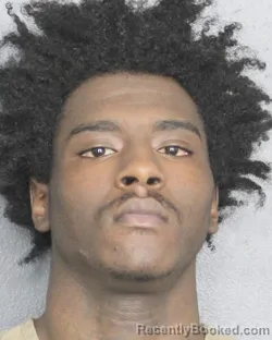 Mugshot of DRAESTEN MILLER booked in Broward County, Florida on March 19, 2026