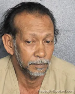 Mugshot of EVERALD ANTHONY SUCKOO booked in Broward County, Florida on April 7, 2026