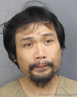 Mugshot of QUOC NGUYEN booked in Broward County, Florida on April 8, 2026