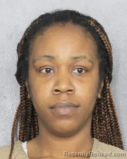 Mugshot of MELNEISHA OLIVER booked in Broward County, Florida on April 15, 2026