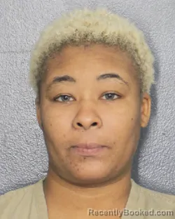 Mugshot of AMBER MORGAN booked in Broward County, Florida on April 16, 2026