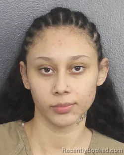Mugshot of CAMILLA DIAZ booked in Broward County, Florida on April 22, 2026