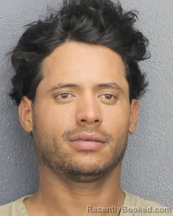 Mugshot of EDUARDO JAVIER FERNANDEZ ECHARTE booked in Broward County, Florida on April 27, 2026