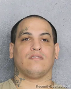 Mugshot of MIGUEL TELLEZ PAZ booked in Broward County, Florida on April 30, 2026
