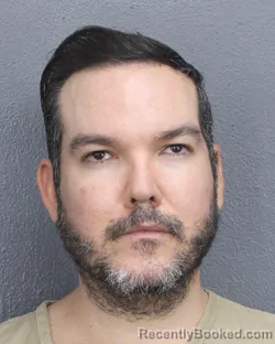 Mugshot of GEORGE LUIS LEYVA booked in Broward County, Florida on May 3, 2026