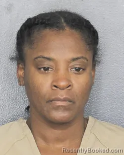 Mugshot of YUMAI QUIALA SUTHERLAND booked in Broward County, Florida on May 13, 2026