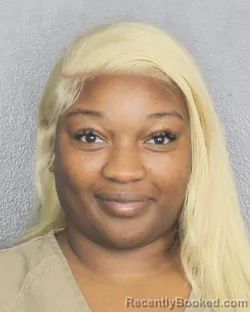 Mugshot of AYANA MCKEITHEN booked in Broward County, Florida on May 13, 2026