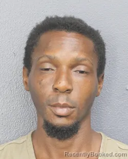 Mugshot of RODNEY LARINSO J HUDSON booked in Broward County, Florida on May 15, 2026
