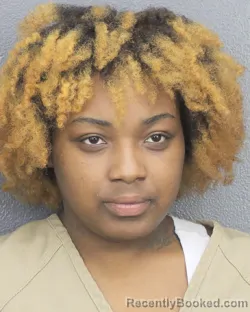 Mugshot of ASHARIA JONES booked in Broward County, Florida on May 18, 2026