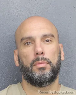 Mugshot of ALEX RUIZ booked in Broward County, Florida on May 20, 2026