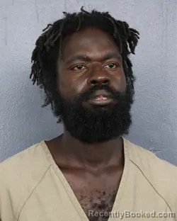 Mugshot of DOMINICK JUSTY FRANCOIS booked in Broward County, Florida on June 10, 2026