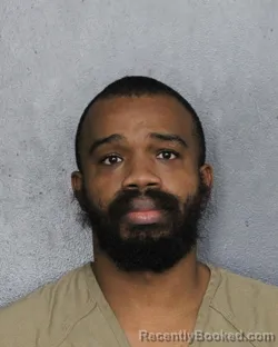 Mugshot of DANDRE FRAGE booked in Broward County, Florida on June 15, 2026